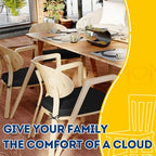 AAAAAcessories Chair Cushions for Dining Chairs, 17 x 16 x 2 in, Set of 8 - Image 6