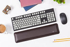 Bailey Full Size by Castle - Leather Ergonomic Computer Wrist Rest Pad for Keyboards with Around 104 Keys - Firm Keyboard Wrist Support for Typists, Gaming, and Heavy Office Use (Woodland, Full Size) - Image 7