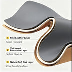 23.5"×43” Leather Desk Pad: Smooth Waterproof Mouse Pad for Home Office - Image 5