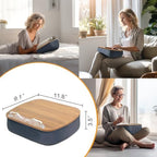 ERGONOV Lap Book Stand for Hands Free Reading Comfortable Pillow Stand - Image 6