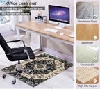 Chair Mat for Hardwood Floor,48"*60" Under Desk Mat for Rolling Computer Chair &Low Pile Carpet Floor,Anti-Slip Floor Protector for Home Office Retro - Image 4