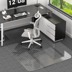 Office Chair Mat for Low Pile Carpet, 48"x60" Clear Smooth Glide with Lip by Unknown