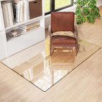 Tempered Glass Chair Mat for Carpet 55"x36", Floor Protector - Image 6