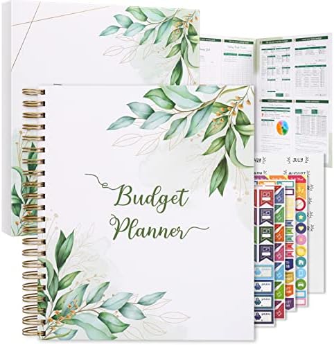 SOLIGT 8.5 x 11 inches Large Budget Planner and Monthly Bill Organizer by SOLIGT