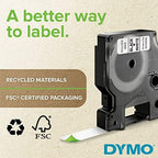 DYMO Rhino Industrial Heat-Shrink Labels, 3/4" Tube, Black Print on White - Image 4
