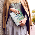 Flora Bible Covers for Women Book or Bible Carrying Case PU Leather Bible Case Bag Church Bag Scripture Bag Case Gift for Christian - Image 5