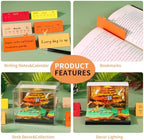 3D Calendar 2027, Unique 3D Memo Pad Tear Away Time Piece Calendar, Fun DIY Paper Carving Art 3D Desk Calendar Gift for Christmas, New Year (Phoenix Perched Wutong) - Image 5