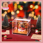 3D Calendar 2027,3D Desk Calendar 2027,Capybara Tear-Off Paper Sculpture Desk Calendars,3D Desk Calendar Memo Pad 2027,3D Memo Pad Creative Tear Away Weekly planner Carving Art Calendar Notepad,Gift,Paper sculpture calendar (Christmas Capybara) - Image 3