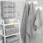 American Soft Linen 100% Cotton Luxury Turkish Towels, 4 PC Bath Towel Set - Image 2