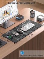 Magnetic Wireless Charging Mouse Pad, 31.5"x15.8" Large Desk Mat - Image 7