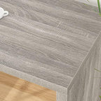 HSH Grey L Shaped Computer Corner Desk with 3 Storage Drawers 60 inch - Image 3