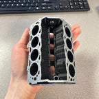 Big Block Chevy Business Card Holder Organizer, Mechanic Gift For Men, Car Stuff, Car Accessories For Men, Business Card Holder Desk, Mini V8 Engine, V8 Engine Model Kit, Car Engine - Image 3