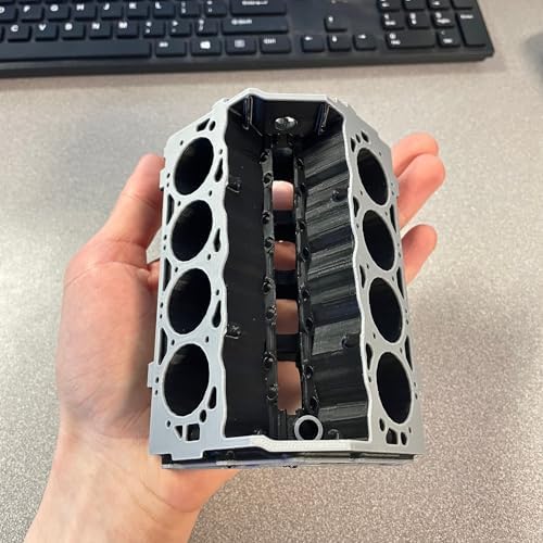 Big Block Chevy Business Card Holder Organizer, Mechanic Gift For Men, Car Stuff, Car Accessories For Men, Business Card Holder Desk, Mini V8 Engine, V8 Engine Model Kit, Car Engine - Image 3