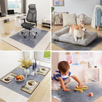 [Tempered Glass] 36" x 46" Glass Office Chair Mat for Carpet - Image 6