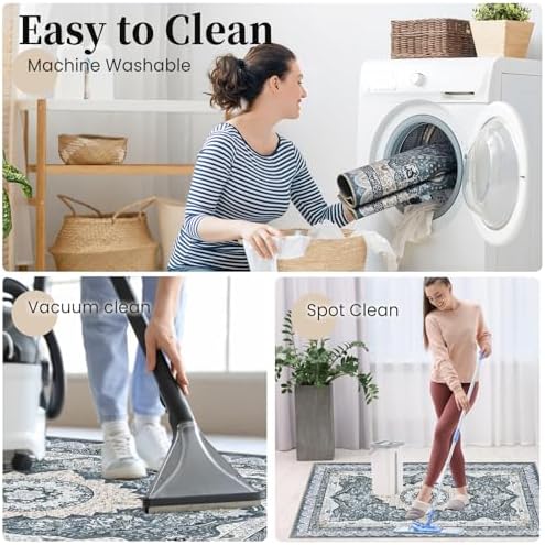 Office Chair Mat for Hardwood Floor & Tile Floor,36"X 48"-Square Black - Image 6