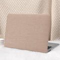 Seorsok Compatible with MacBook Pro 14inch Case 2026 2025-2021 M5 M4 M3 A3426 A3427 A3434 A3112 A3185 A3401 M2 A2779 M1 A2442,Plastic Hard Shell Case&Keyboard Cover,Brown Woven No Logo Cutout by Seorsok