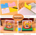 3D Calendar 2027, Unique 3D Memo Pad Tear Away Time Piece Calendar, Fun DIY Paper Carving Art 3D Desk Calendar Notepad Gift for Christmas, New Year (Colorful Clown) - Image 6