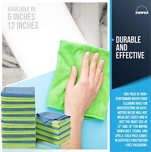 Zwipes Microfiber Towel Cleaning Cloths,Assorted, (737) (Pack of 360) - Image 4