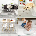 [Tempered Glass] 48" x 66" Glass Office Chair Mat for Carpet - Image 7