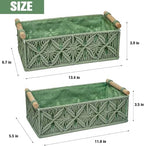 Boho Decor Basket for Toilelt Paper Storage Baskets for Organizing - Image 7