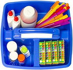 Storex Classroom Caddy, 9.25 x 9.25 x 5.25 Inches, Assorted Colors, Color Assortment Will Vary, Case of 6 (00940U06C), Small Caddy (Pack of 2) - Image 6