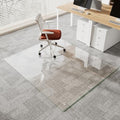 Koonmi Glass Chair Mat for Carpet, 54"x72" Thick Office Chair Mat by KOONMI