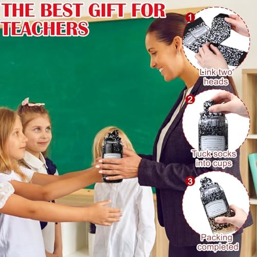6 Sets Welcome Back to School Teacher Gift, First Day of School Gifts Cups - Image 4