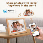 Dragon Touch Digital Picture Frame WiFi 10 inch IPS Touch Screen Digital Photo Frame Display, 32GB Storage, Auto-Rotate, Share Photos via App, Email, Cloud, Classic 10 - Image 2