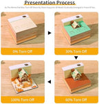 3D Memo Pad, 3D Calendar 2027, Time Piece Calendar, Tear-Off Calendars 2027, 3D Paper Carving Art Memo Pad, Art Carving Sticky Notes for Office Home Gifts Ornaments (Pumpkin House) - Image 6