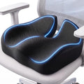 Seat Cushion, XL Large Memory Foam Cushion for /Office Chair/Car/Wheelchair by Unknown