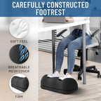 Everlasting Comfort Adjustable Cloud Foot Rest for Under Desk at Work with Pressure Point Nodes - Comfortable Memory Foam Office Foot Stool & Desk Pillow, Gaming & Home Accessories - Image 3