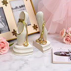 Ballet Shoes Book Ends Decorative Bookends for Shelves, Elegant Ballet Bookends for Bookshelf Decor, Decorative Book Stoppers for Home Office Display - Image 5