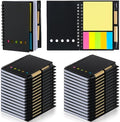 Qilery 30 Pack Lined Spiral Notebook Bulk Small Notepad and Pen Set by Qilery