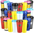 Kochorie 24 Pcs 16 Oz Back to School Plastic Cups Thanks to Teacher Cups by Kochorie