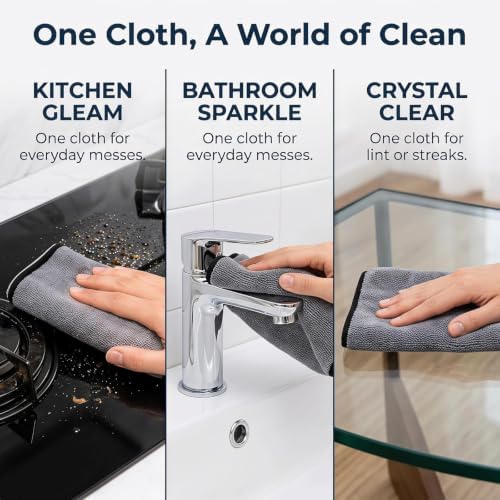 Jeaver Window Cleaning Cloth XXL, Microfiber Cleaning Cloth, 2 - Image 7