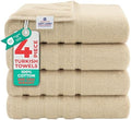 American Soft Linen 100% Cotton Luxury Turkish Towels, 4 PC Bath Towel Set by AmericanSoftLinen