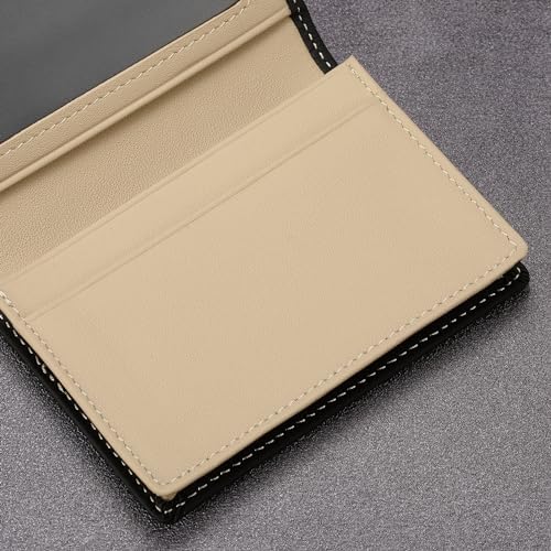HISCOW Full Grain Leather Business Card Holder Case - Image 6
