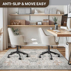 36"x60" Office Chair Mat for Hardwood Floor, Non-Slip Washable Taupe - Image 5