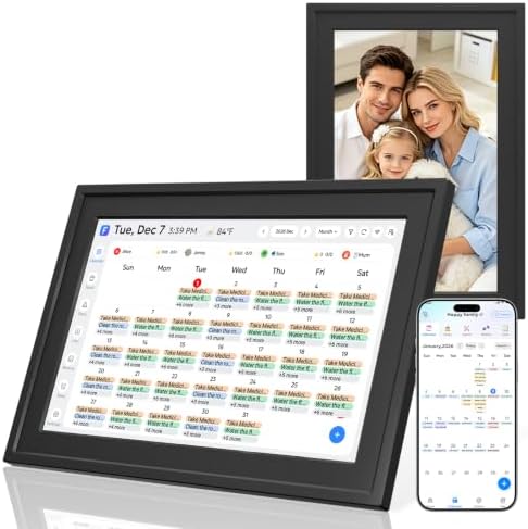 10.1-Inch Digital Wall Calendar—No Subscription Smart Home Scheduling by YINOCHE