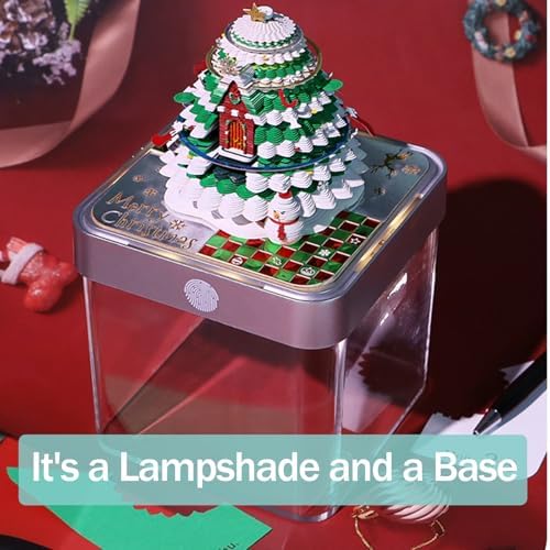 3D Calendar 2027, Time Piece Calendar 2027, 3D Tear-Off Art Desk Calendar W LED Lights, Creative 3D Memo Pad Paper Art Tree House DIY Paper Carving. - Image 4