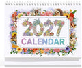 icceemee 2027 Calendar Desk Calendar DIY Diamond Painting Art with Animals theme Calendar, Monthly Flip Planner with To-Do List, Handmade Craft for Office & Home Decor Gift by ICCEEMEE
