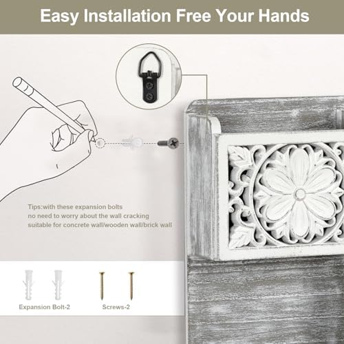 Mail Organizer Wall Mounted - Image 6