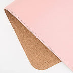 Waterproof Office Desk Pad, Natural Cork Leather Dual Sided Desk Mat, Double-Sided Office Desk Mat Non-Slip Large Mouse Pad, Desk Writing Pad by Unknown