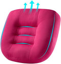 Office Chair Cushions for Back and Butt, Ergonomic Chair/Seat Cushion for Long Sitting, Sitting Pillow for Automobile, Wheelchair, Computer Chair Hip Support (Pink) by LumbarPillowSeatCushion