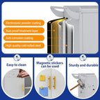 GAIOUS 35.6'' Tall Metal Garage Storage Cabinet with Wheels, Tool Cabinet - Image 4