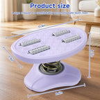 Under Desk Footrest, 11.4" x 7.9" Foot Rest for Desk (Purple) - Image 4