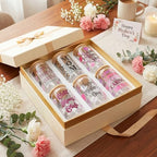 6 Pcs Mom Gifts for Mother's Day 16 oz Best Mom Ever Glass Cups - Image 5