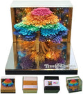 2027 3D Paper Carving Desk Calendar With LED Light (Tree of Life) by Divtada