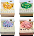 Time Piece Calendar, 2027 Desk Calendar With LED Light - Image 5