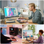 Mouse Pad with Wrist Rest & Keyboard Wrist Rest, Memory Foam - Image 7
